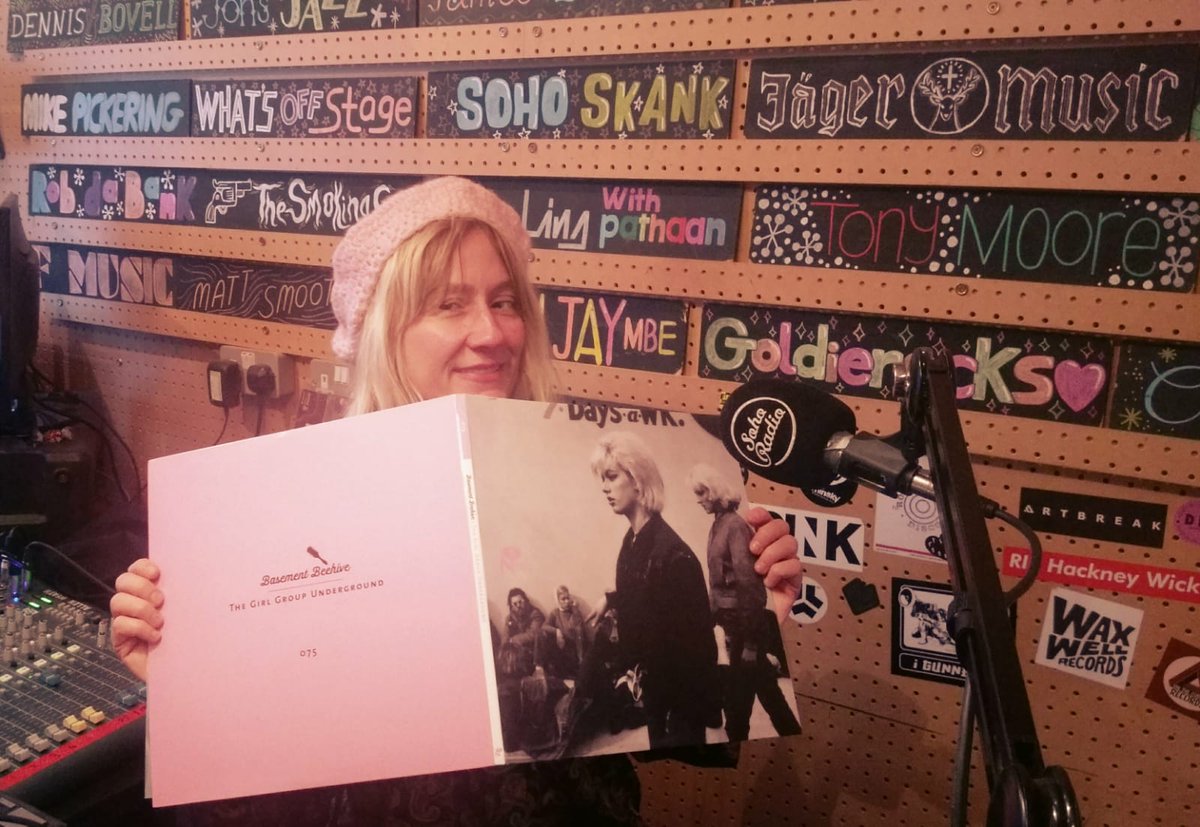 sohoradio's tweet photo. 2 - 4pm // Music channel: @iko_cherie with #LittleTroubleGirls.

Her favourite release this month is Basement Beehive.

Listen via https://t.co/YIPyUeNGww // download the app. https://t.co/uqrL7nVK8a