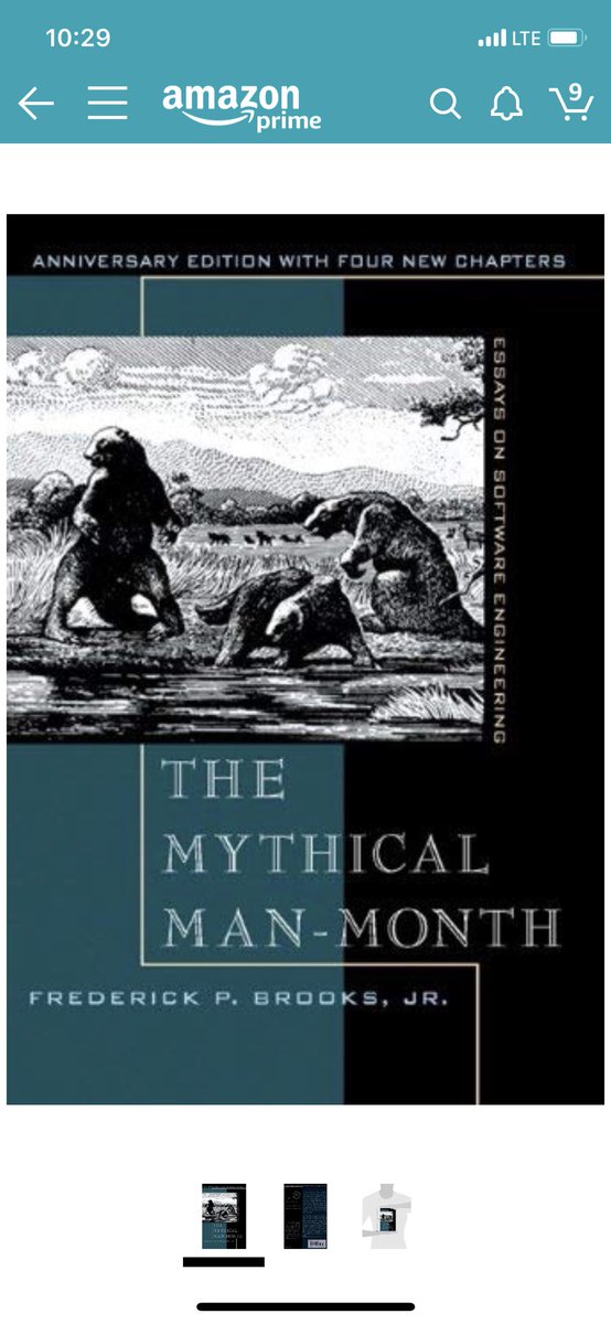 whitneyhess's tweet image. Recommended reading from @kathytpham: “The Mythical Man-Month” #AllTechIsHuman #EthicalTechSummit