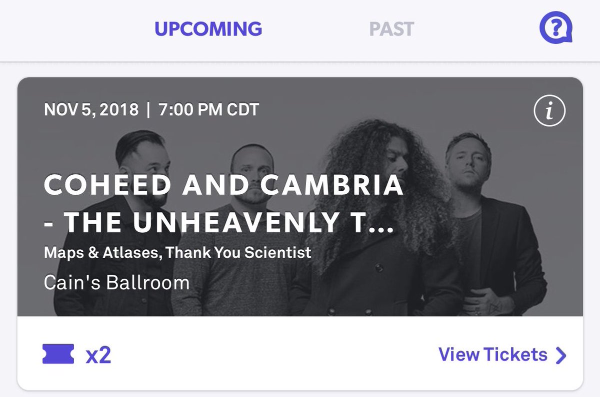 carpenterj88's tweet image. 16 days until @Coheed at @CainsBallroom with @betswalla. Can’t wait 🖤