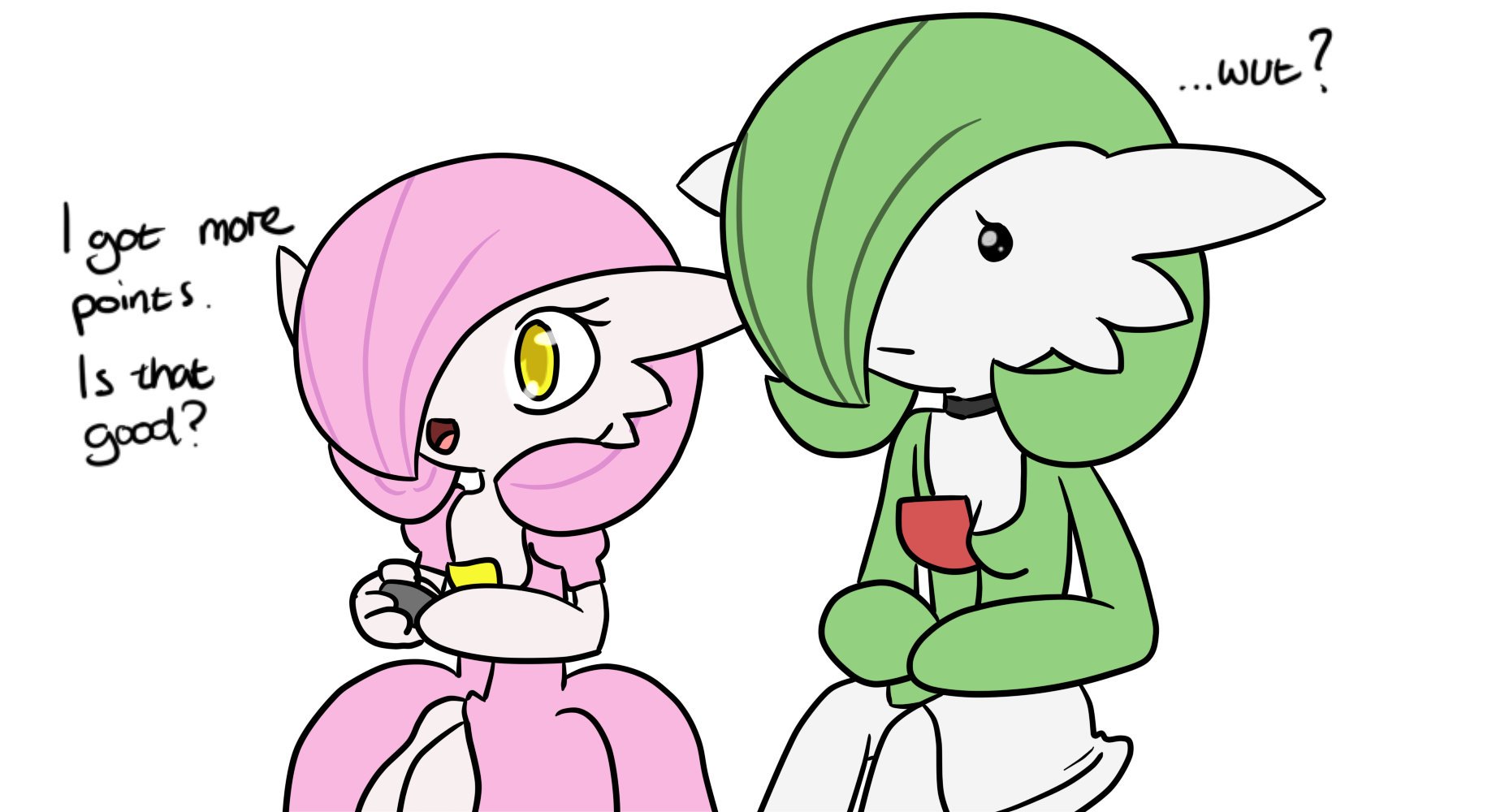 Nicknames for Gardevoir: Airalin, Skyla, Valkyria, Freya, Titania