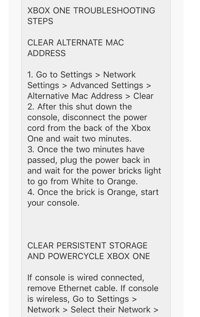 Address mac one xbox clearing Xbox One