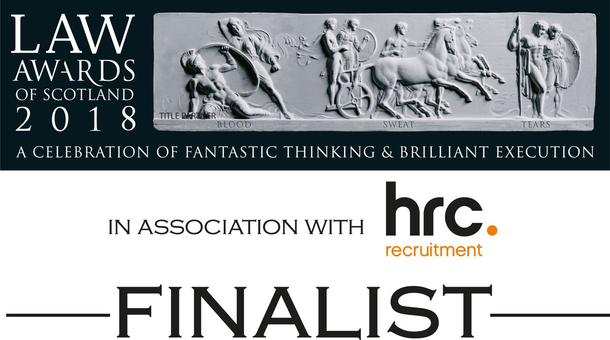 Well done to our personal injury team on being shortlisted in the Litigation Team of the Year category in the Law Awards of Scotland 2018! #personalinjury allanmcdougall.co.uk/personal-injur…
