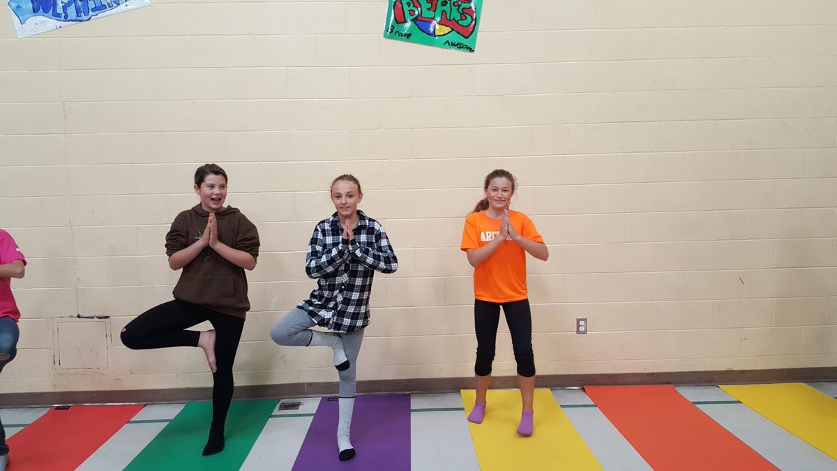 hn_school's tweet photo. #yoga during our Motion-a-thon on Friday! https://t.co/RTBzxUVbIz