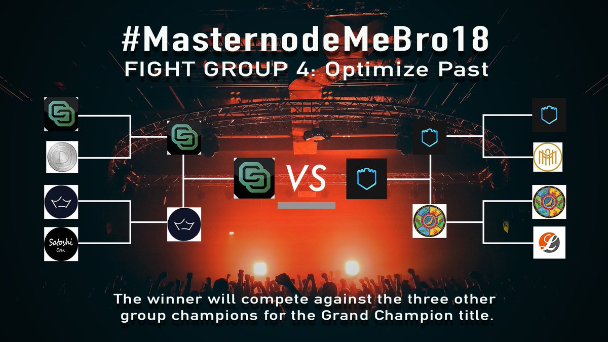 Kristen_Colwell's tweet photo. 🥊#MasternodeMeBro18 Championship Ends Soon

🗳️ 1,200+ votes collected so far
4⃣ Four Champions will battle for Grand Champion Title
🚀 Lots of prizes on the line

This is the last chance to support your fighters in the Championship Event:
https://t.co/p1dyc3sThF https://t.co/CY4yLG5qox
