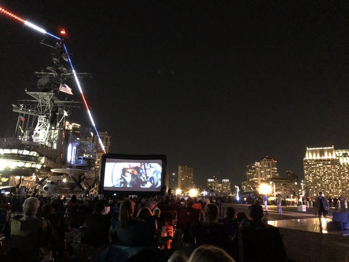 Last night was fun. A movie on an aircraft carrier. 💕 https://t.co/lENgclMOJO<a href="/tag/bbw"class="tags"><span>#bbw</span></a><a href="/tag/bigboobs"class="tags"><span>#bigboobs</span></a>