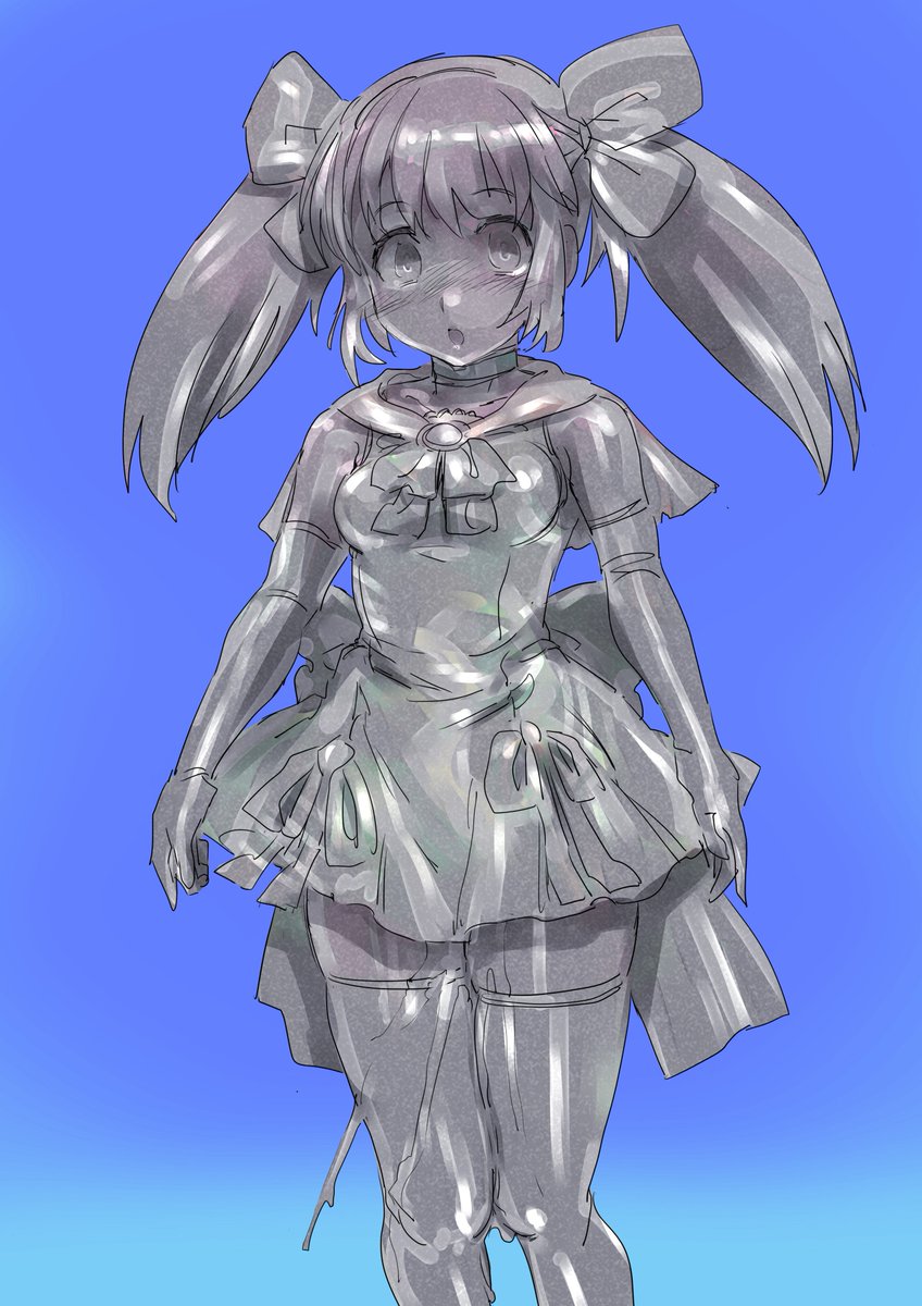 絶頂と石化への認識を消去された状態で絶頂石化魔法を受けてしまった魔法少女
(絶頂を我慢すれば石化が防げるが絶頂を知覚できなかったので全く抵抗することなくENDしてしまった) 