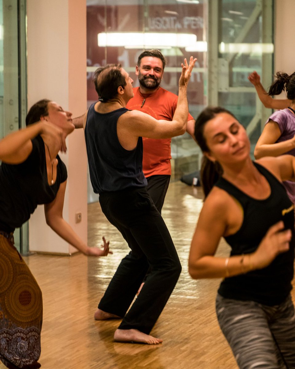 L'antica Danza degli Yogi libera il nostro "danzatore" interiore insieme a Francois Bertault! #YFMilano2018