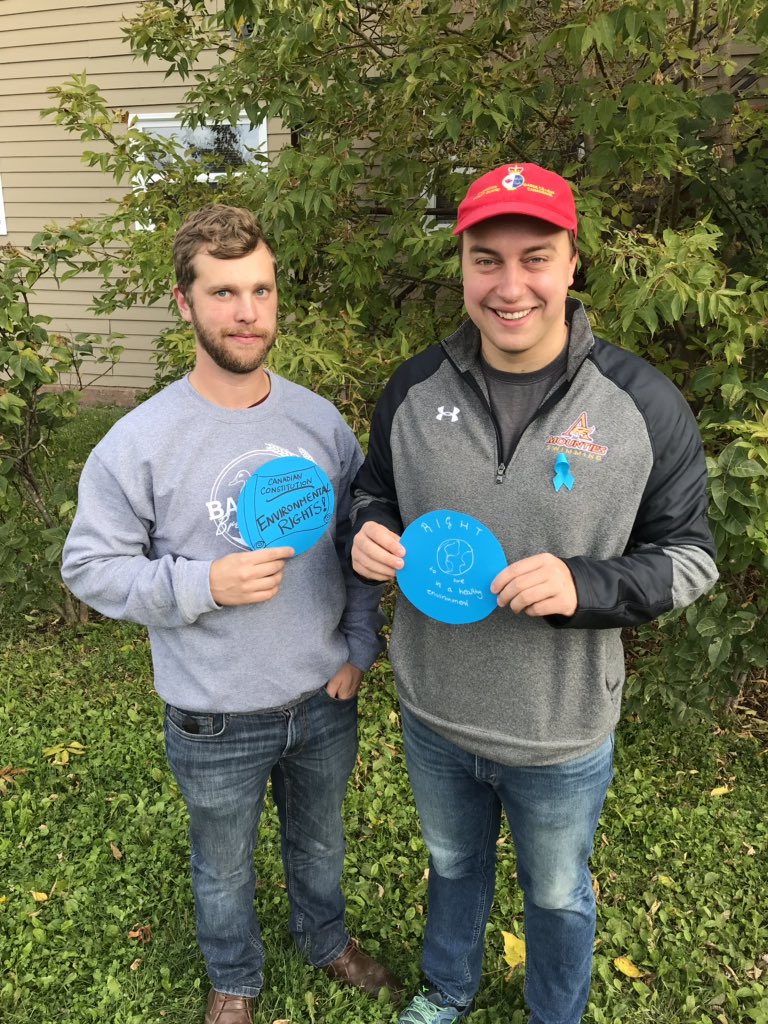 Blue_Dot_S's tweet photo. We care about the  #right2healthyenv @cathmckenna @GPTaylorMRD @DLeBlancNB  @AndrewScheer @ElizabethMay @theJagmeetSingh @JustinTrudeau do you? Will you include a federal environmental bill of rights in your election platforms? @DavidSuzukiFDN https://t.co/FMNEh4kn0q