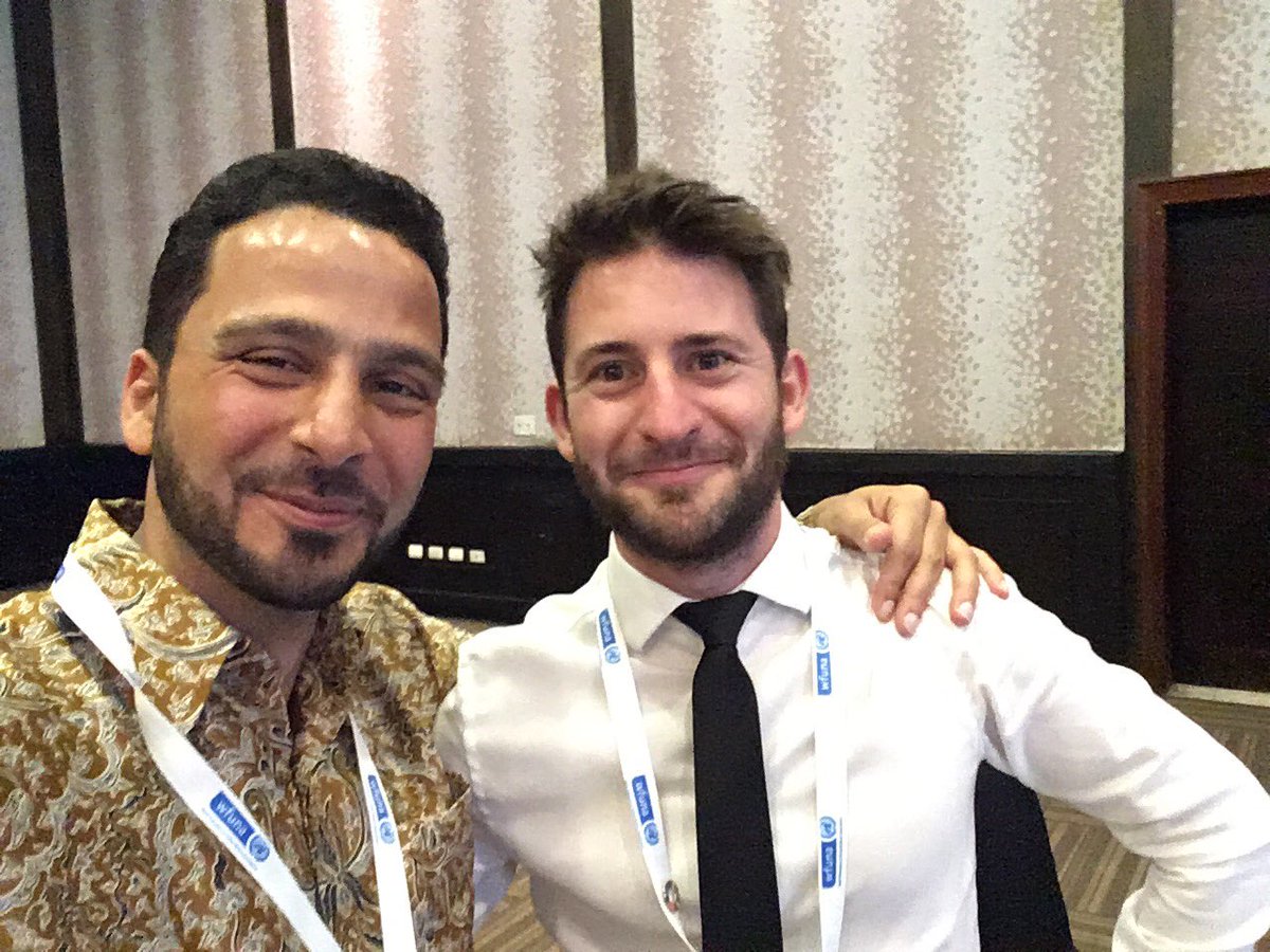 AliKiyaei's tweet photo. At the @WFUNA #PA42 with @Lachie1one @UNAA_National @UNASouthAfrica 🇦🇺 🤝 🇿🇦 https://t.co/dYHVqHZp2k