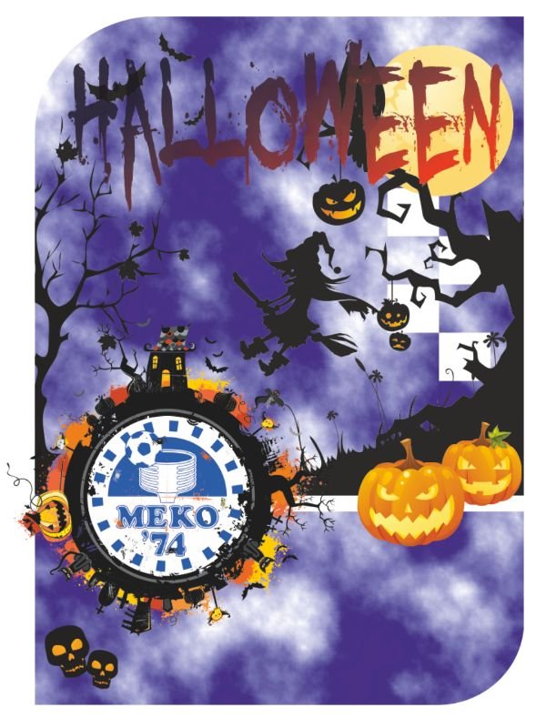 Gisteravond een geslaagd Halloween feest bij Meko