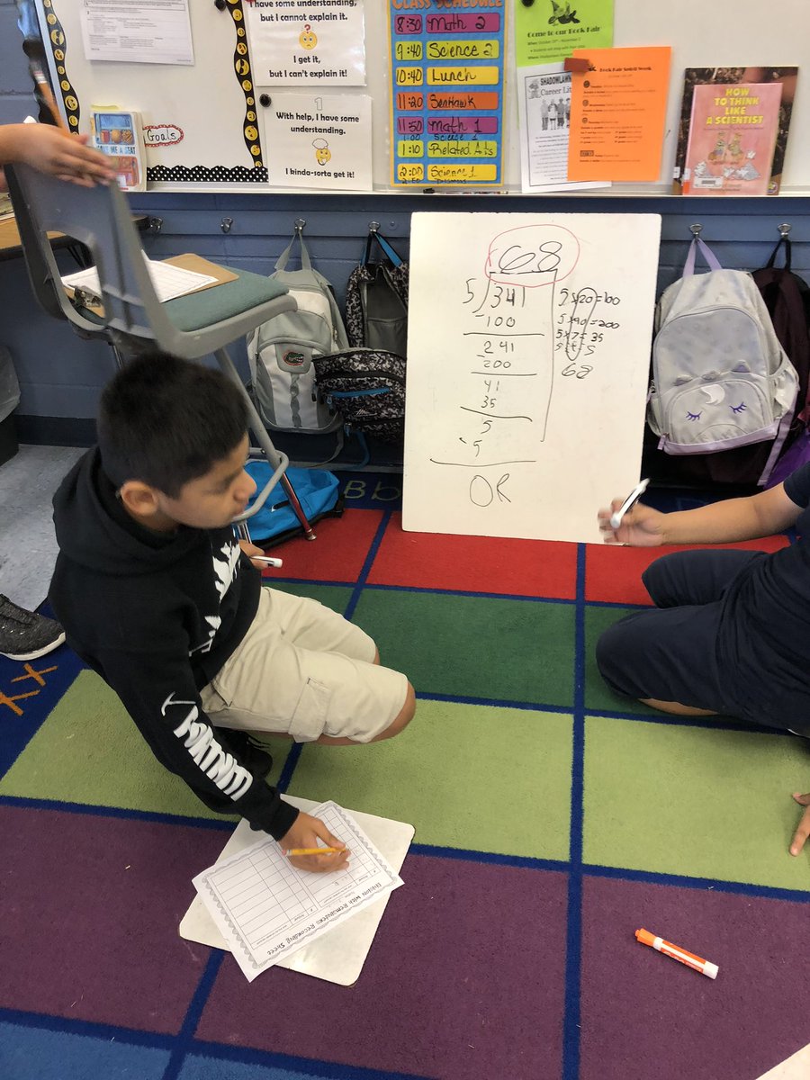 MsMDeBarr's tweet photo. Showing what we know about Multiplication & Division word problems. #SLESeahawks #bAck2bAck #FlyEaglesFly https://t.co/ubi3nTyh17