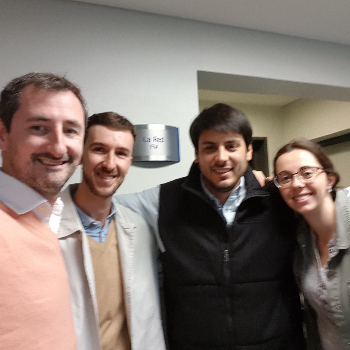 MaticesdelVino's tweet photo. Ya estamos en los estudios de @LaRedMendoza con @santimayorgaB y @mciciani #MayorgayCicianiEnMatices https://t.co/wwas0YWA53
