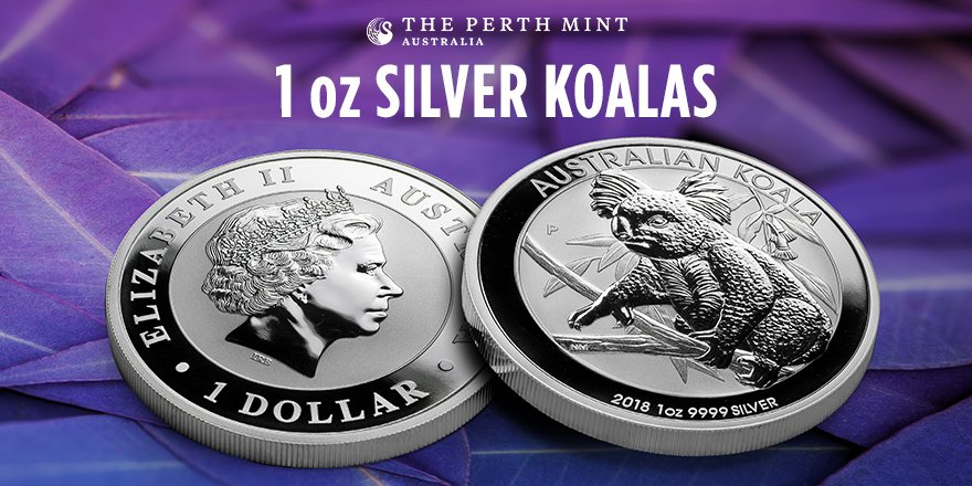 APMEX's tweet image. It's giveaway time! Retweet for your chance to win this beautiful 2018 Australia 1 oz Silver Koala coin!