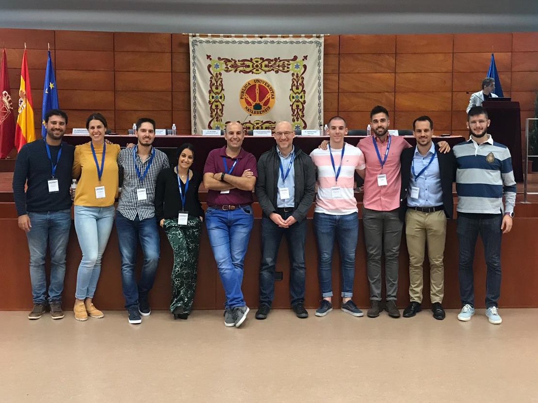 iara_royo's tweet photo. GENUD Toledo @uclm_es presente en el VI Congreso de la Red Española de Investigacion en Ejercicio Fisico y Salud en Poblaciones Especiales (EXERNET) @2018Exernet celebrado en la @UNavarra #EXERNET2018 https://t.co/XPeyrhCQ5o