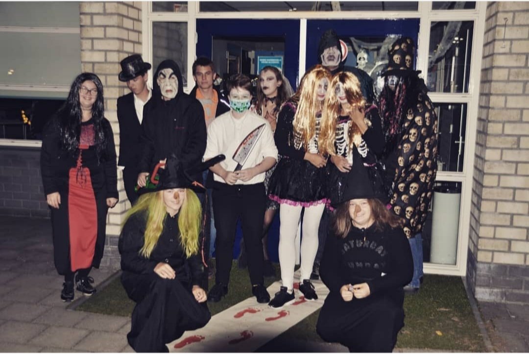 Het was een goed griezelig team samen.