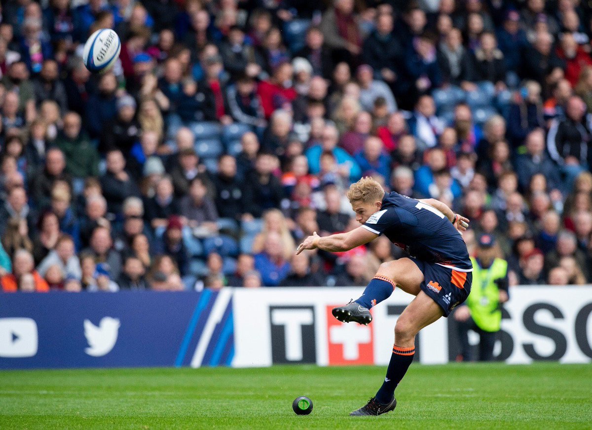 ultimaterugby's tweet photo. HT: Edinburgh 26-7 Toulon
One way traffic at Murrayfield as two tries and 16 points from the boot of van der Walt give the home side a massive lead #EDIvRCT
👉🏻 https://t.co/GBQB0WDfSo https://t.co/ASPPccNmaj