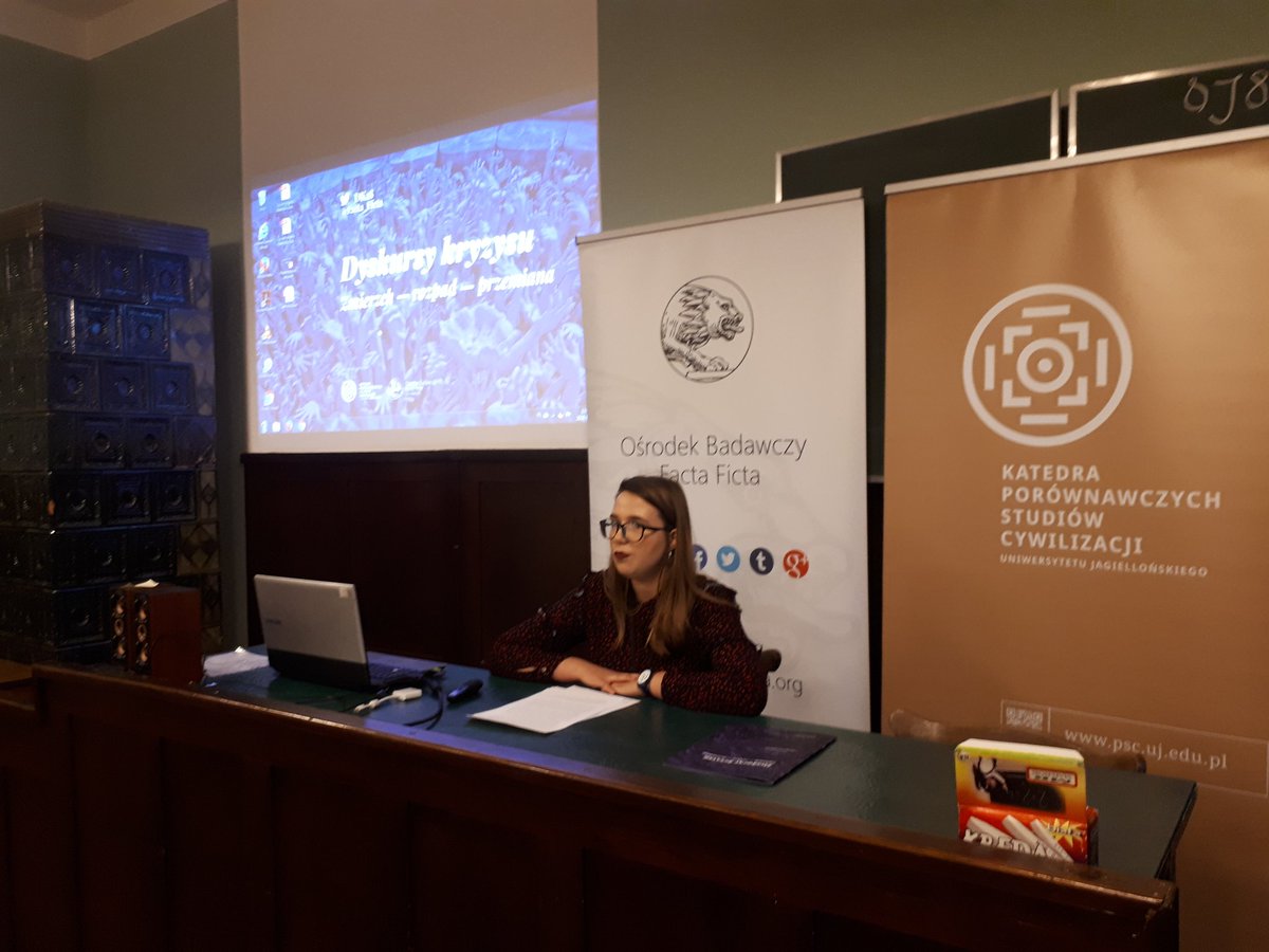 Facta_Ficta's tweet photo. #DK18 Anna Mlonla z @unilodz o "Ostatnim rozdaniu" Wiesława Myśliwskiego https://t.co/oXdAmcTVwX