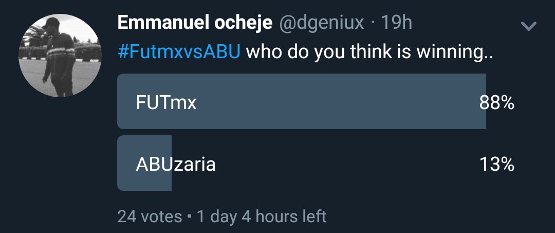 dgeniux's tweet photo. #FutmxvsABU #TeamFUTmx leading o https://t.co/kGuSXWKAD5