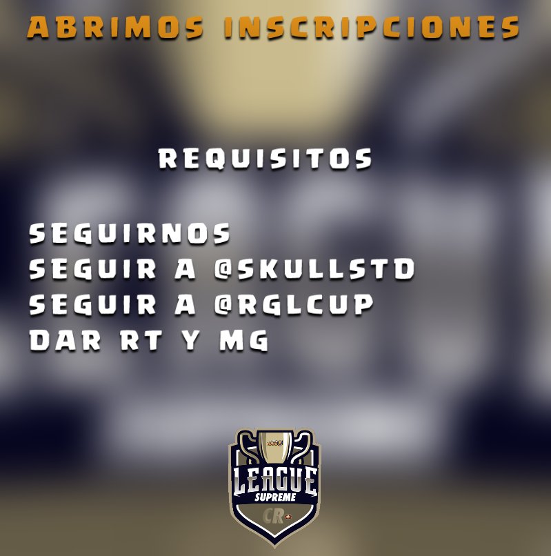 SUPREME CR LEAGUE tweet media