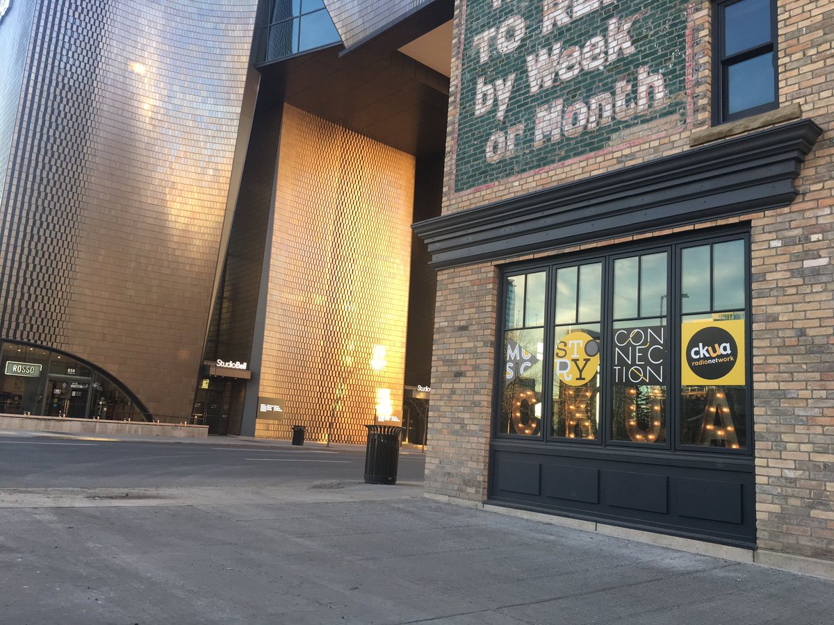 Good Morning, #yyc ! The CKUA studios are wide open today until 7pm - swing by and say hello!