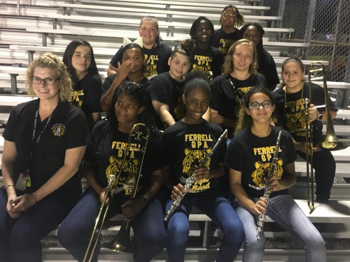 HCPSGirlsPrep's tweet photo. Our lady tigers did a great job at last night Middleton's Band Might. Way to go, ladies! @GPAtigerband https://t.co/uCg4EaPvkp