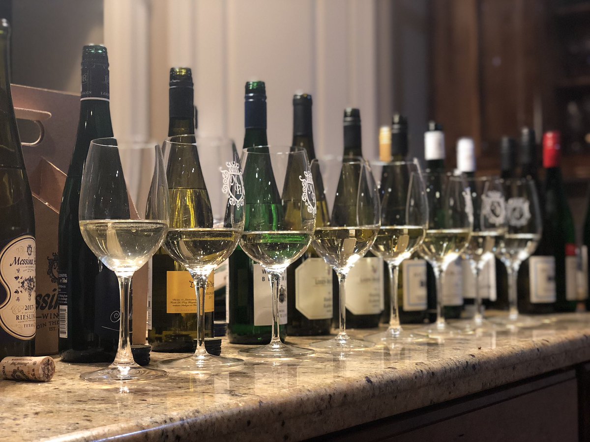 Riesling research with <a href="/Paulo7Gen/">Paul M Bonarrigo</a> in order to prepare for Hoftoberfest <a href="/Messina_Hof/">Messina Hof Winery</a>! It’s a tough job, but someone has to do it. #txwine #germanriesling #somuchacid #love