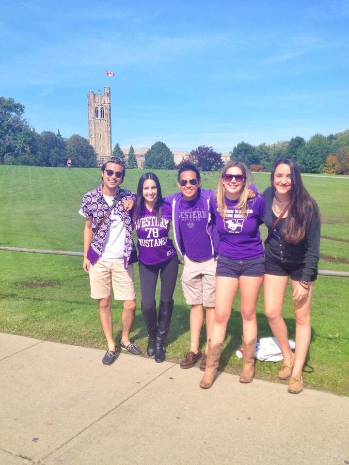 The nostalgia is strong today 💜. @WesternU will always be a special place. Happy #westernhoco! #purpleandproud @westernuAlumni