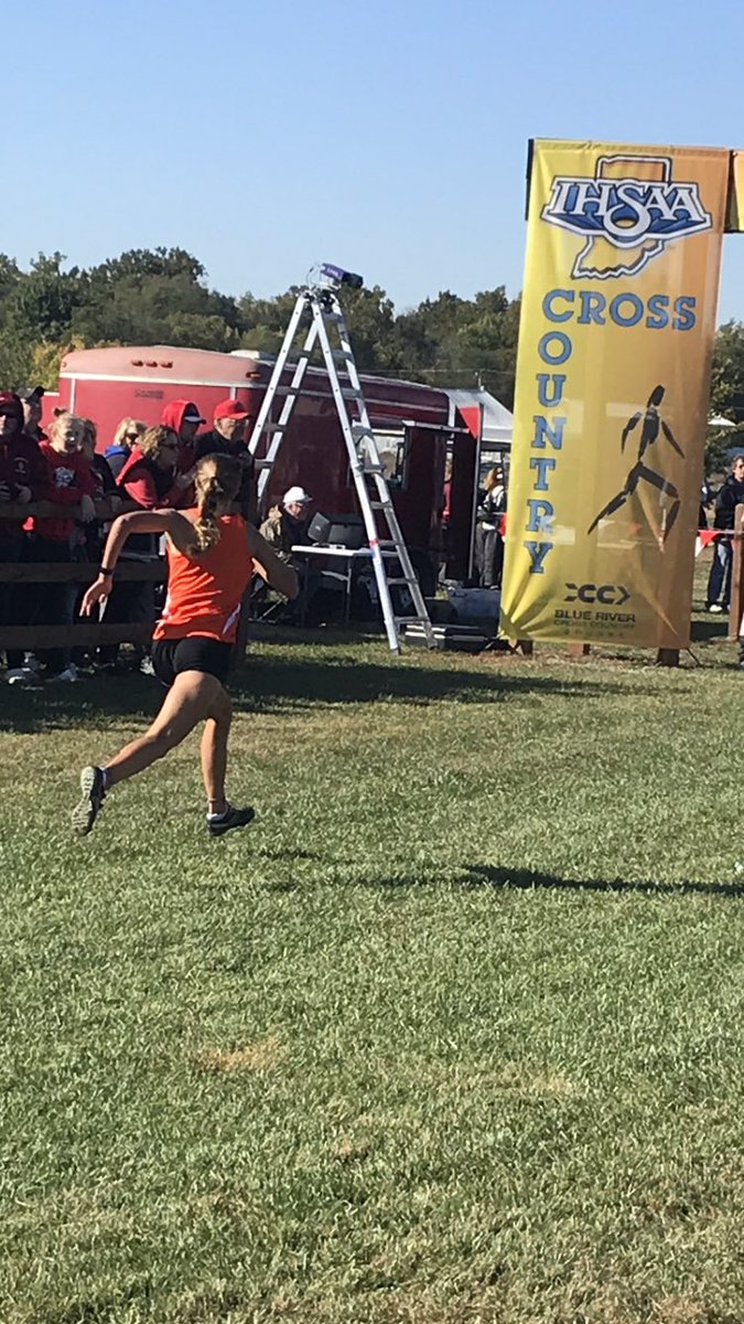 A huge congrats to this girl. She’s an incredible athlete, but an even better person. She just dominated XC semi-state, filled with strong athletes from big schools. Maria, you are inspiring! Can’t wait to watch you run for state next weekend!