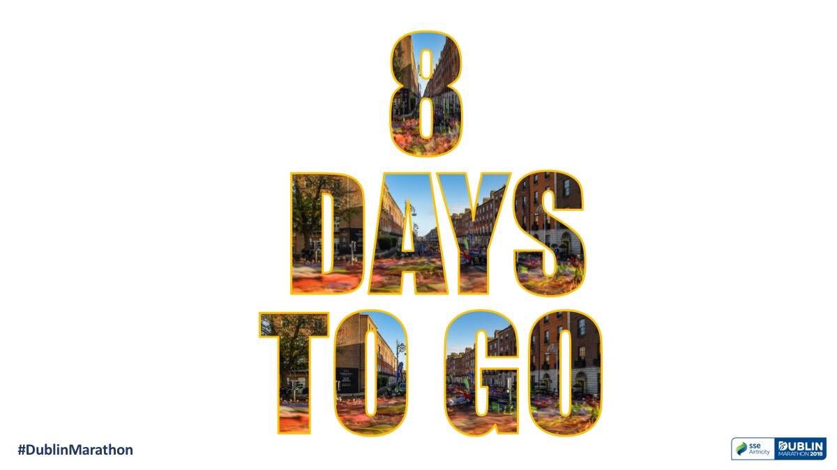 8️⃣ Days Remaining! #ICANIWILL 🏃🏼‍♀️