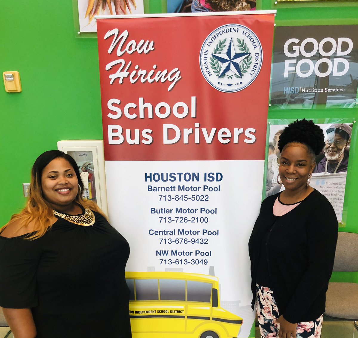 RocioSaldana4's tweet photo. TODAY: Bus Driver Fair, 9am - 12pm @ HISD Nutrition Services, 6801 Bennington St. HOUSTON, TX 77028. Interviews &amp; Offers on-site to eligible candidates. #BusDrivers https://t.co/h6JRiJ27kO