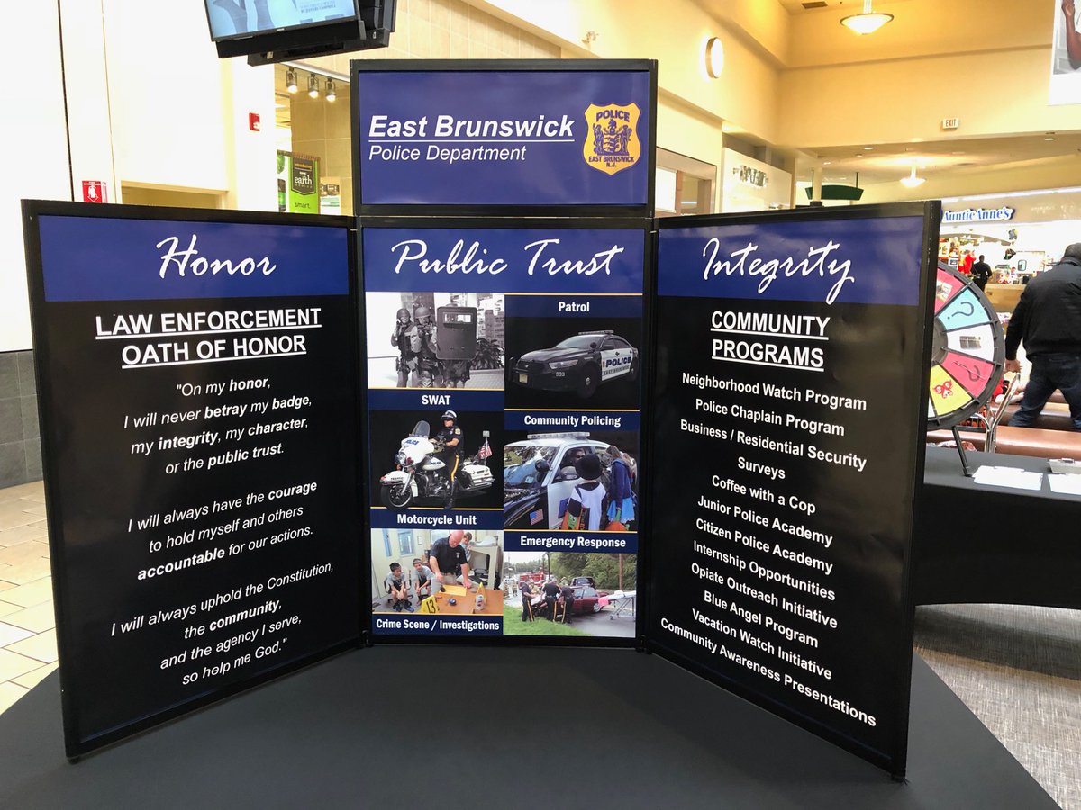 kevintmcevoy's tweet photo. There’s no greater feeling than security in our homes, schools, neighborhoods and parks and we in #EastBrunswick owe it all to our outstanding #PublicSafety Department! #CoffeeWithACop #BrunswickSquareMall #HometownPride https://t.co/qymHBplONl