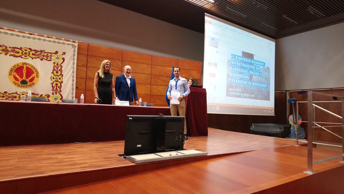 2018Exernet's tweet photo. Entrega de premios a las mejores comunicaciones y pósters de #exernet2018 (1/2) https://t.co/N4pDGh77oc