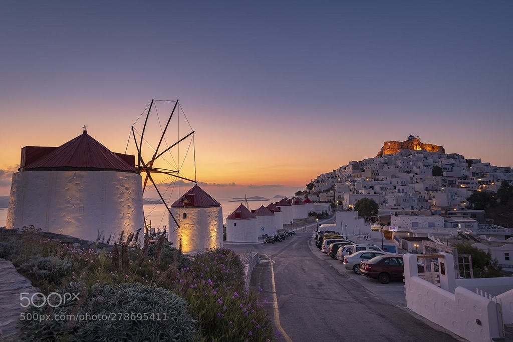 Sunrise in Astypalea island (автор фото GeorgePapapostolou) #тату #tattoo