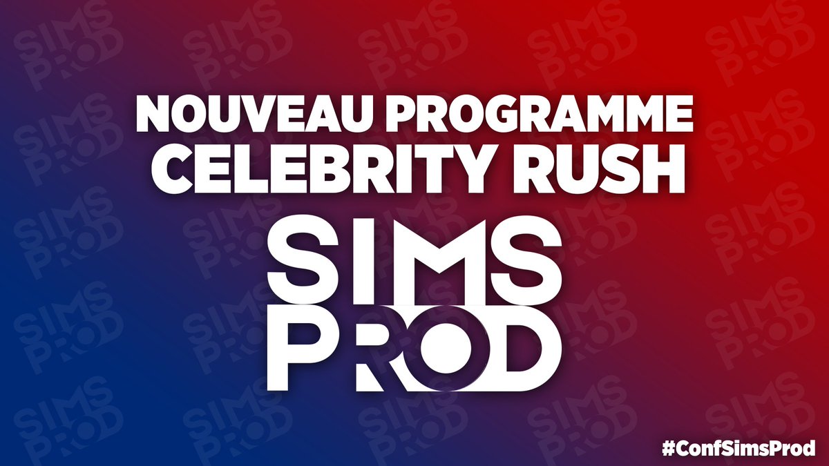 Sims_Prod's tweet photo. ▶️ Il est maintenant grand temps de vous parler du tout nouveau programme de @SimsProdTV qui arrivera prochainement sur vos écrans, ils s'agit de #CelebrityRush ! 🥳🤩 Un grand jeu d'aventure regroupant bon nombre de personnalité sims ! #ConfSimsProd https://t.co/S6bCvzUpxL