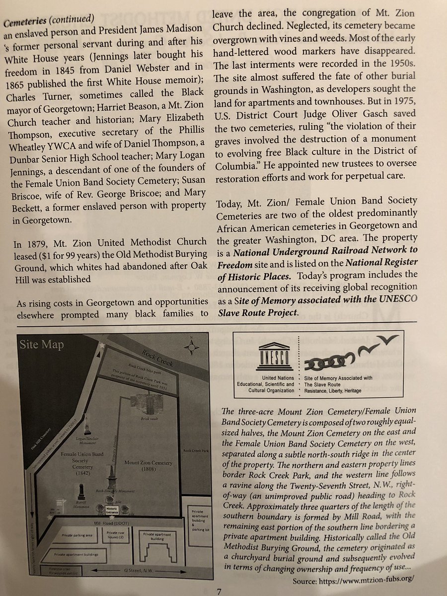MauritaColey's tweet photo. .@UNESCO @UNEScoSlaveRou1 Overwiew of @UNESCO Slave Route Project by #DrAliMoussaIye, Chief, followed by tour. @NatlParkService #NatlRegister of #Historic Places. We are telling the truths of #BlackGeorgetown https://t.co/6FbXn7ANg6