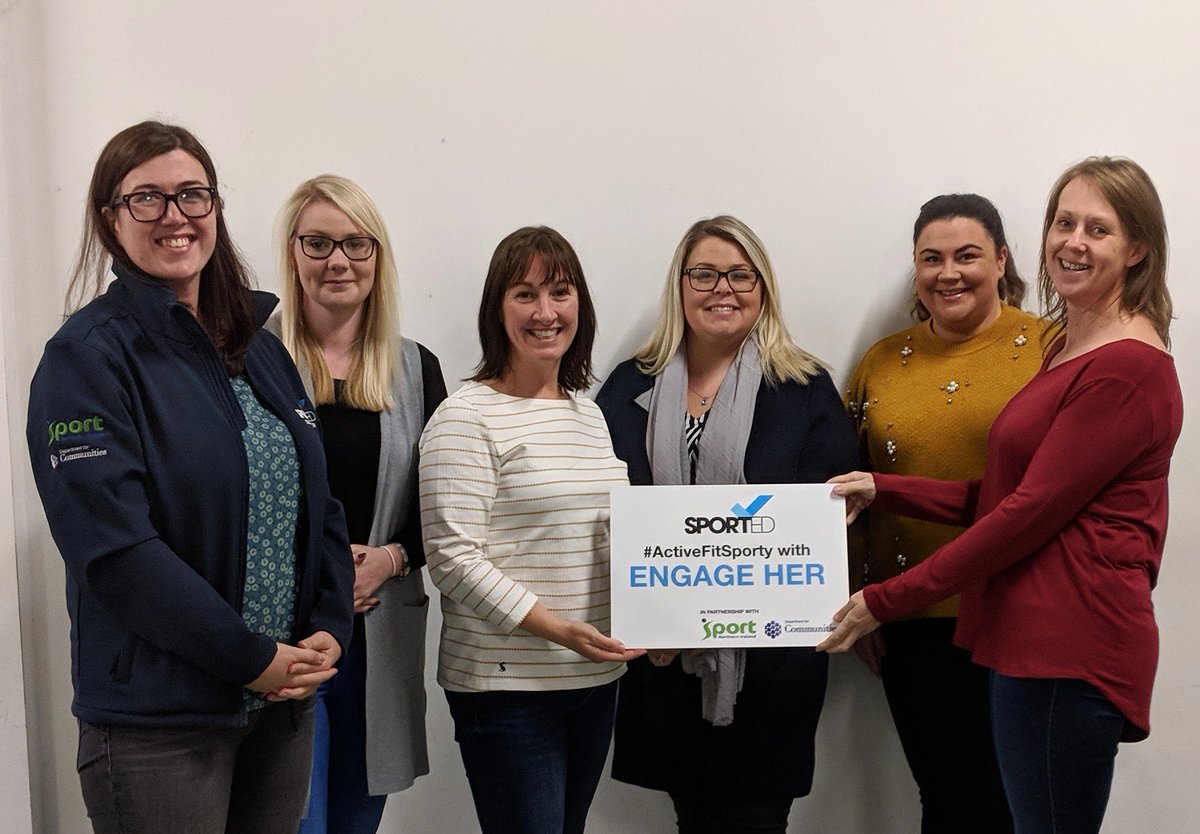 jenrobo6983's tweet photo. ...and what a great session it was!  Delighted to get cracking with @ShootersJunior on the #EngageHer programme through @sported_UK @sported_NI @SportNorth #ActiveFitSporty https://t.co/nOUarGu7iq