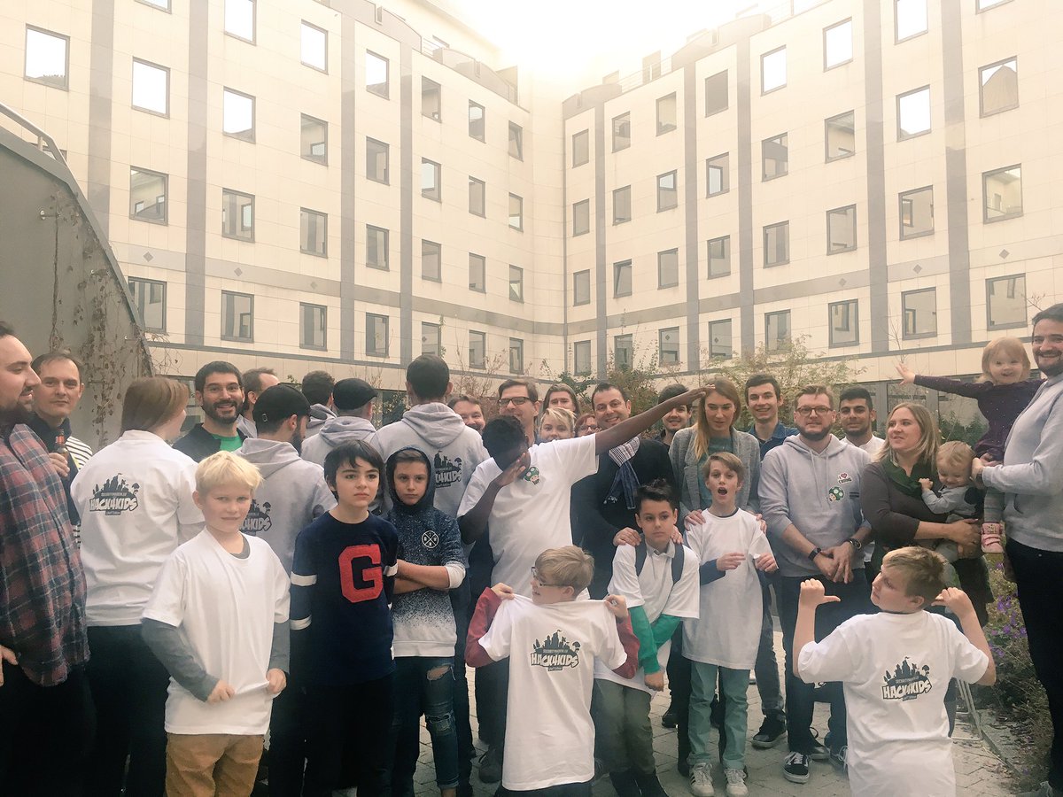 The_LHoFT's tweet photo. Our #Hack4kids Fortnite edition at the #LHoFT with @Hack4Kids @secin_lu @LuxSecurityWeek comes to end. What a great afternoon! Thank you to all the kids, to all the parents and to all the amazing trainers and mentors  😎 #Luxsecurityweek https://t.co/otUTtGs2gz