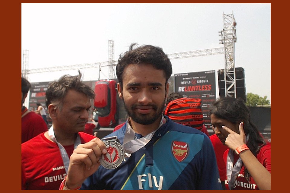 devendra072's tweet image. Waking up the 😈 inside me. #DevilCircuit #BooYah