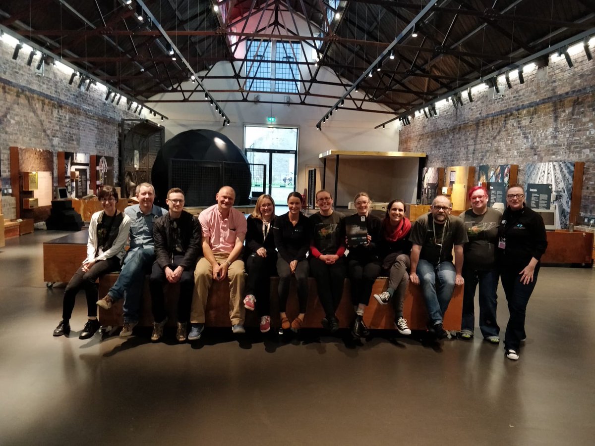 vanesa_glez1's tweet photo. Itโs a wrap! Until next time #DigiFest #DigiDoc2018 ๐ @HESEngineShed @HistEnvScot . Thank you for an incredible two weeks @CMolinaSanchez, itโs been an absolute pleasure working with you! ๐ https://t.co/vrBdFXDeDy