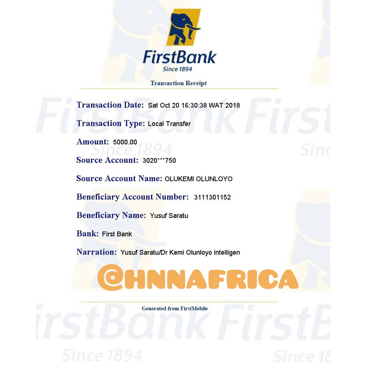 drkemiofnigeria's tweet photo. #HNNFan @maxiana_yf is my brilliant fan of the day. She got N5000 and 3.5G.
@DonaldRex gets the Fast Rising blogger in Nigeria award. He got N5000 and 3.5G. Been watching him for a year
I am a MAD woman
Making
A
Difference https://t.co/TPUlIAI7Aq