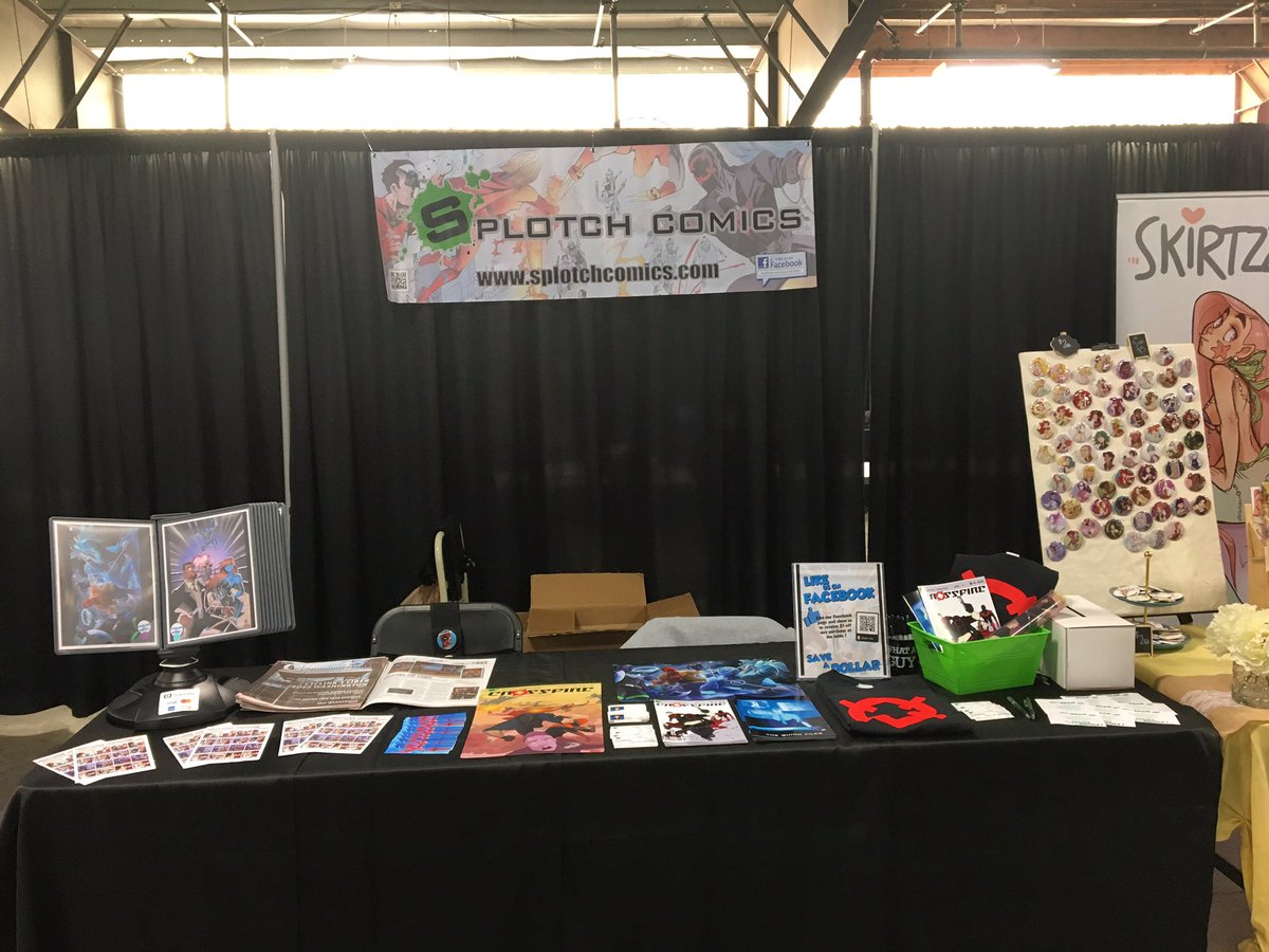 SplotchComics's tweet photo. Ready for #LakeCityComicon today 10-4! https://t.co/k9Prf7FJ9n