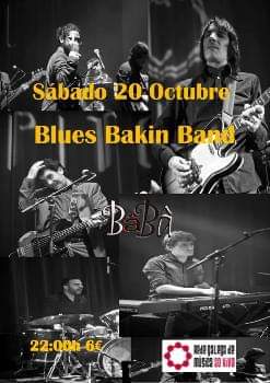 Super concierto hoy en BaBa Bar....a las 22:00h. Recuerda que puedes cenar viendo el espectáculo!