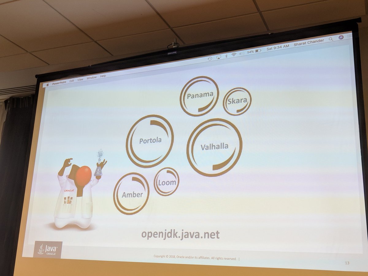 mon_beck's tweet image. @#JavaChampions briefing