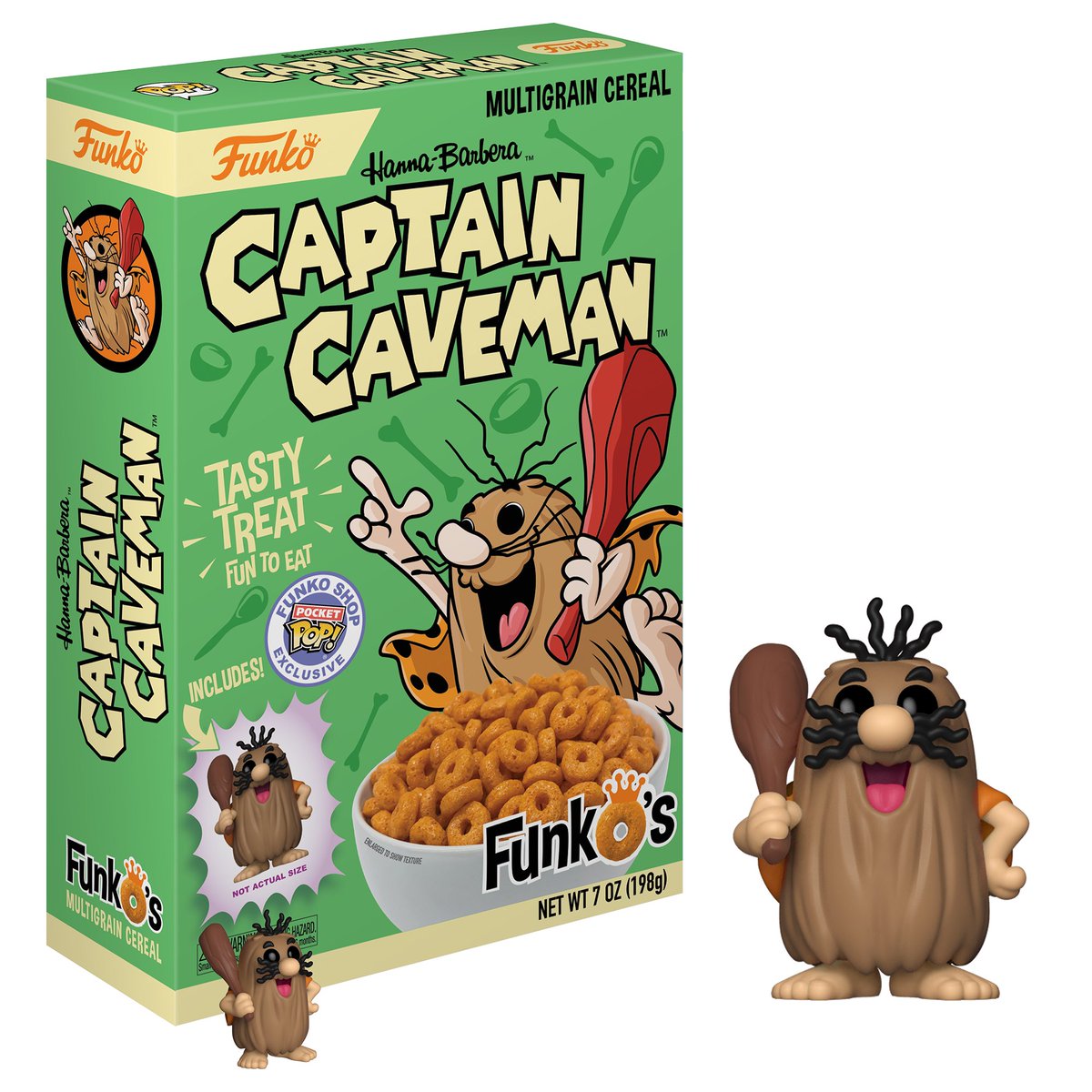 RT & follow @OriginalFunko for the chance to win a Funko Shop exclusive Captain Caveman FunkO's! shop.funko.com/funko-s-cereal…