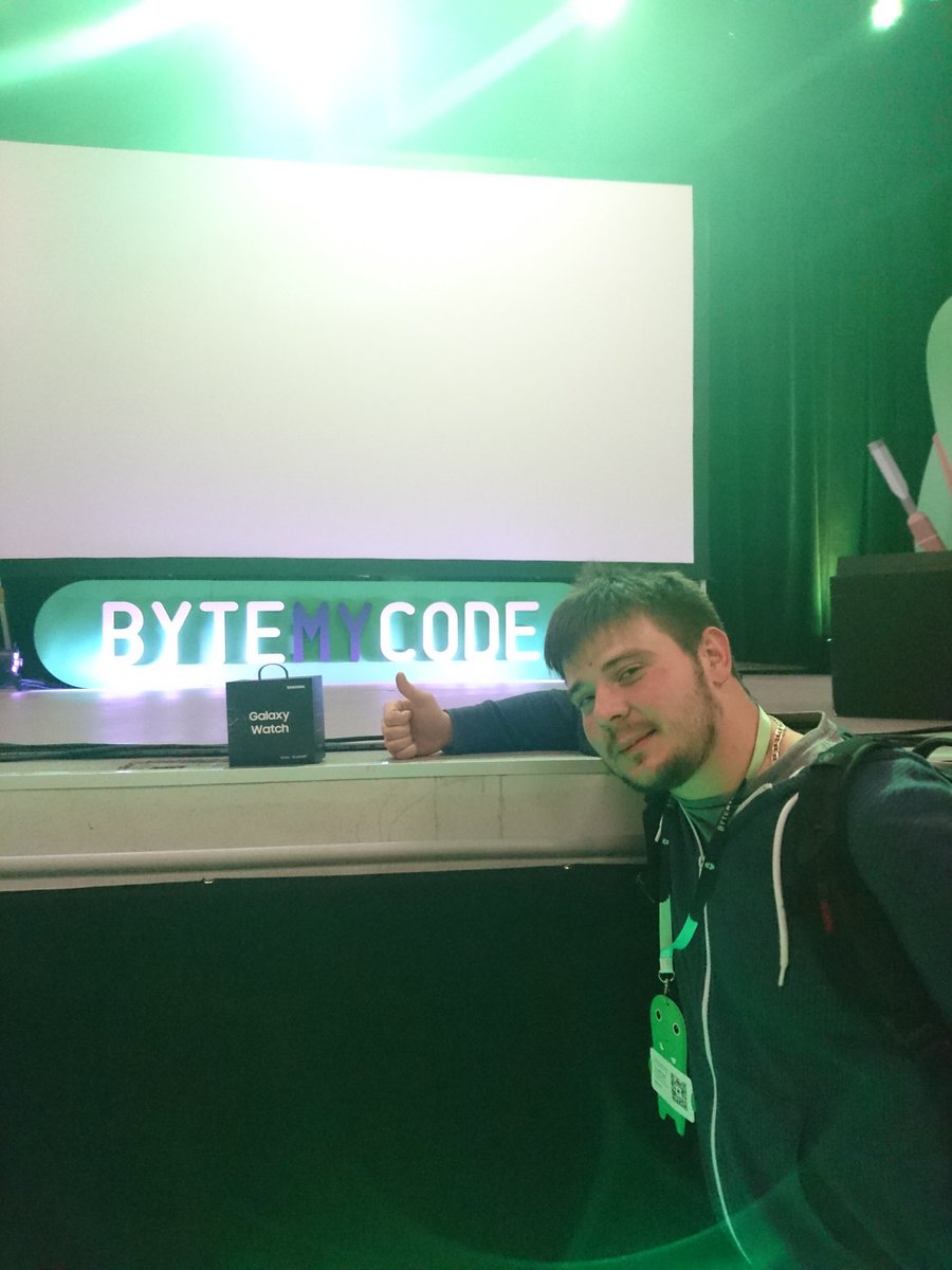 jan_koszela's tweet image. Woahey first price award at #bytemycode 
Awesome!!!