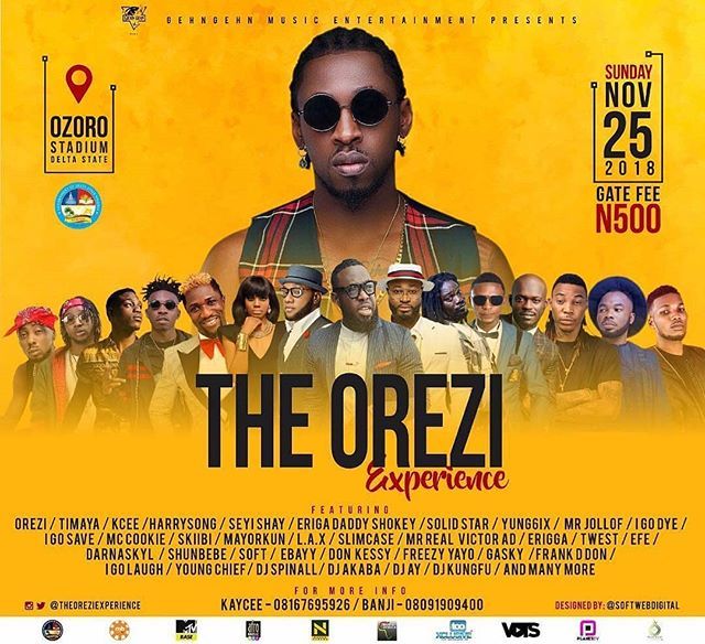thederricktopaz's tweet photo. OZORO NOV 25TH | @oreziworldwide
|
|
|
#TIMAYA | #KCEE | #HARRYSONG | #SEYISHAY | #DADDYSHOWKEY | #MAYORKUN | #ERIGGA | #SOLIDSTAR | #YUNG6IX | #MRJOLLOF | #SLIMCASE | #IGODYE | #IGOSAVE | #OGUSBABA | #FRANKDDON | #YOUNGCHIEF | #DJAKABA | |
|
WITH SOME … https://t.co/yhfOmse5Yt https://t.co/rk6qzRLUoI