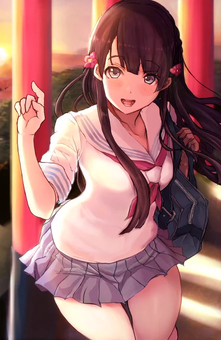 きみは。。ぼくの。。可愛い後輩。。紗枝はん。。。(幻 