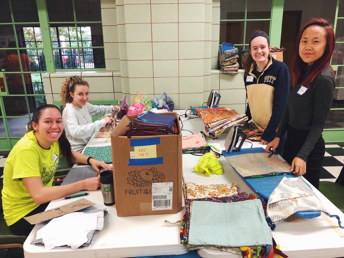 gsspitt's tweet photo. Happy Pitt Make a Difference Day!!! Shoutout to our awesome sisters who are spending this Saturday at Days for Girls, one of our fav service partners!! We love how DFG helps to empower women all over the globe 🌎🌍💕 #pmadd #daysforgirls https://t.co/C5quhXt1w2