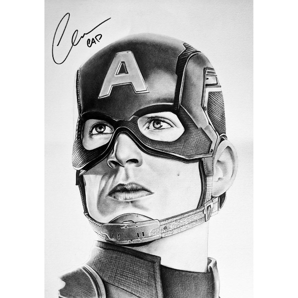 Drawing Captain America Using The Grid Method (Step by Step) Part 1 -  YouTube