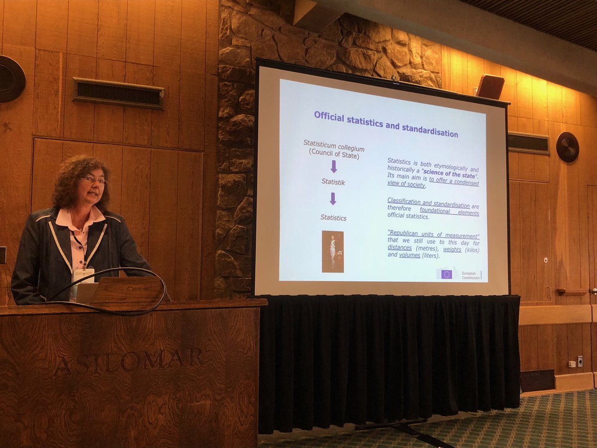 rtroncy's tweet image. Glad to have Marta Nagy Rothengass making the #semstats keynote at #iswc2018 to present the vision of ⁦@EU_Eurostat⁩ on the future of statistics and need for semantics